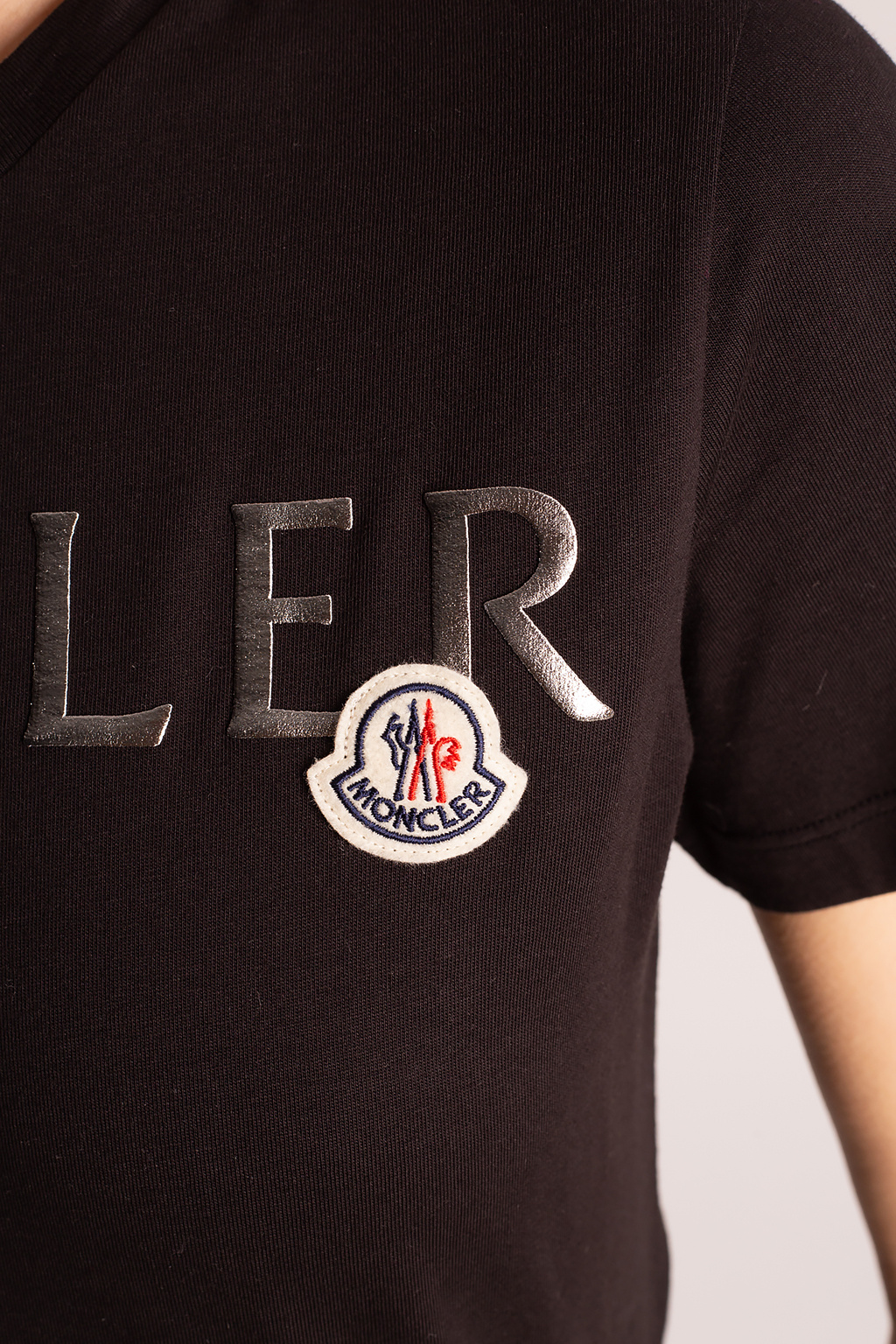deer-print silk shirt | SchaferandweinerShops | Moncler
